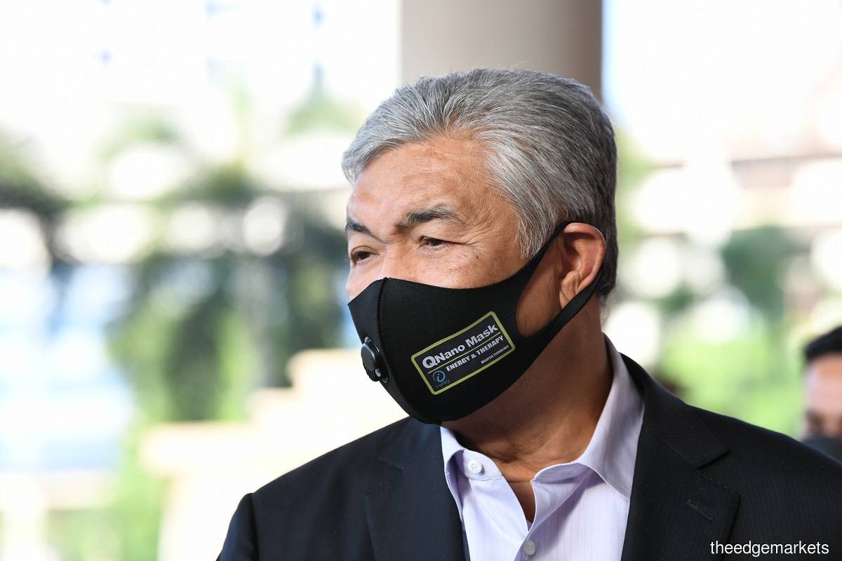Zahid: It was all the more disappointing when His Majesty himself exposed that the revocation of the Emergency Ordinances, as announced by the minister of law on Monday in Parliament, was very confusing as there was no consent from Yang di-Pertuan Agong thus far. (Photo by Shahrin Yahya/The Edge)